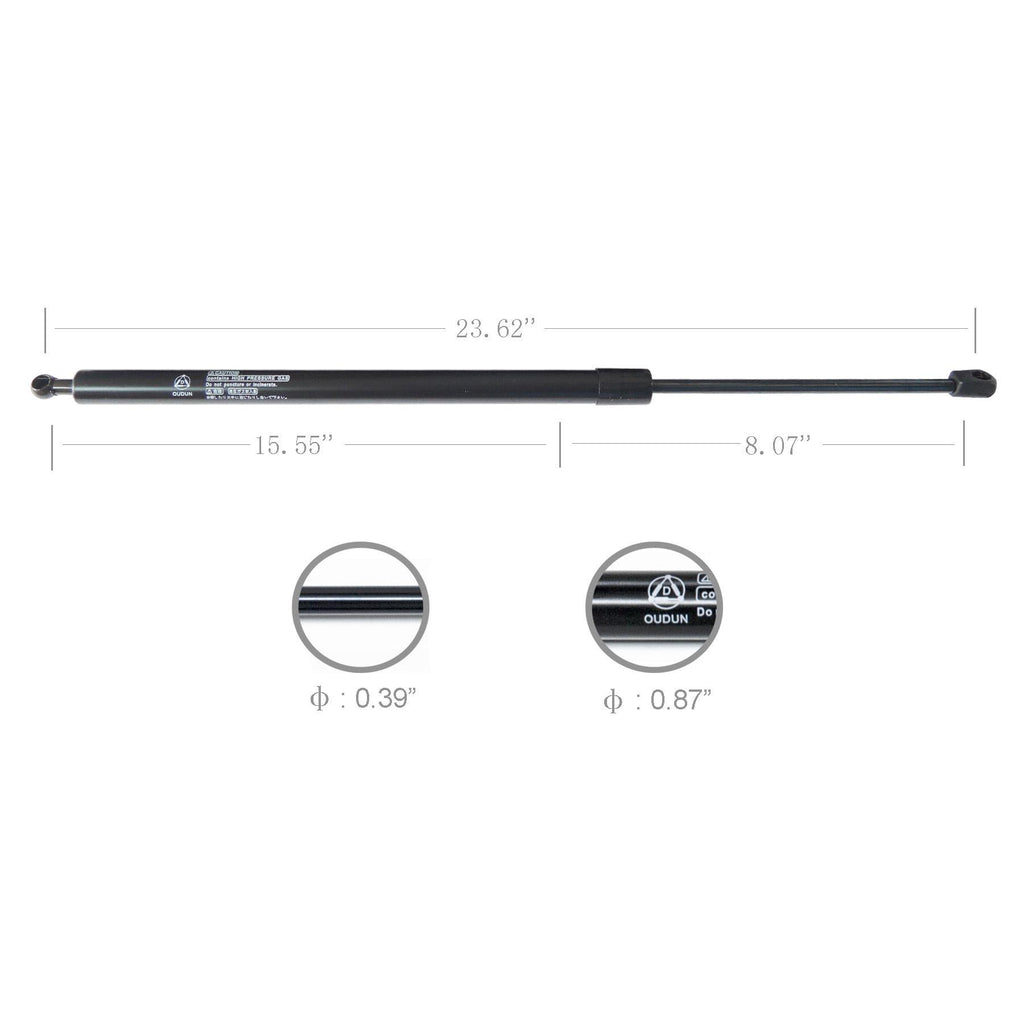 2pcs porte-ascenseur arrière Hatch Gas Lift Supports Strut Shocks Fit Cherokee Wagoneer
