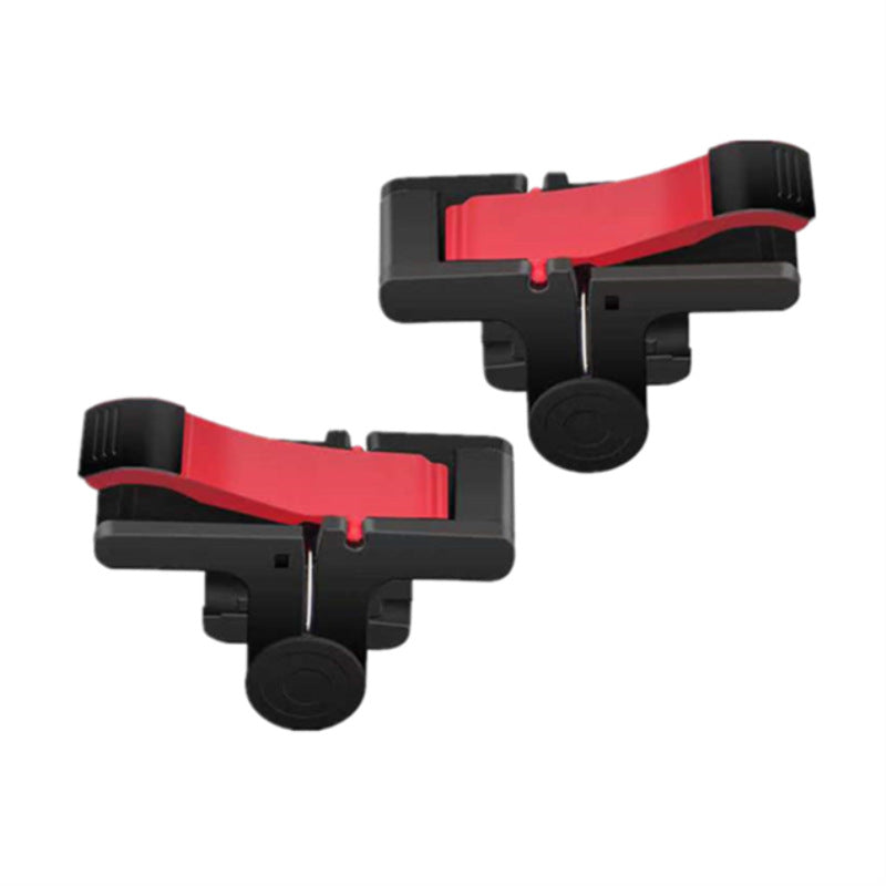 Boutons auxiliaires de tir en plastique métal