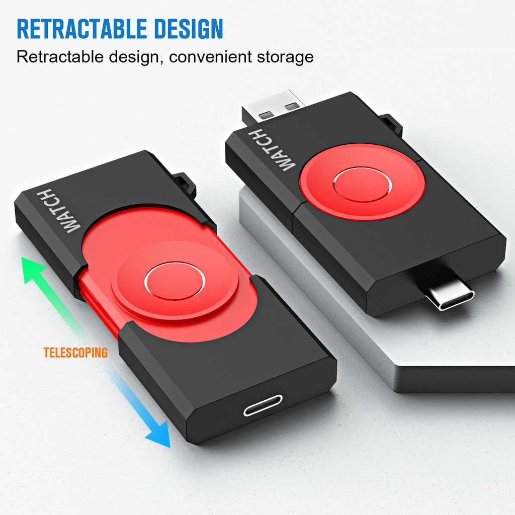 Regarder sans fil Chargeur forte interface magnétique double