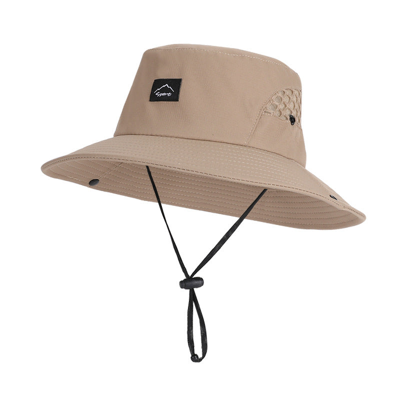 Chapeau de pêche Bucket large bord Protection solaire pour la randonnée