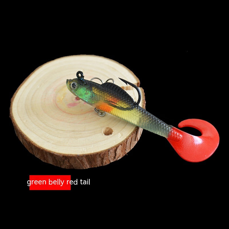 Curled tail lure