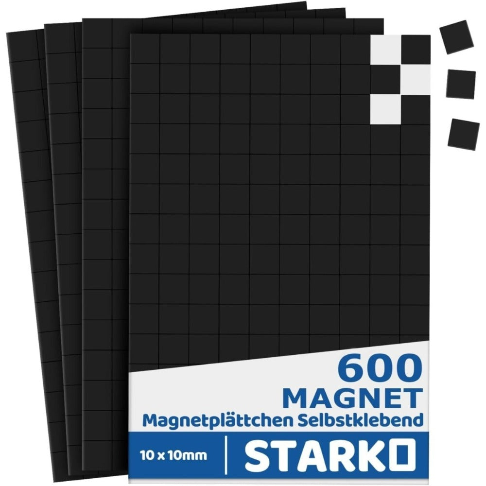 Disques magnétiques autocollants