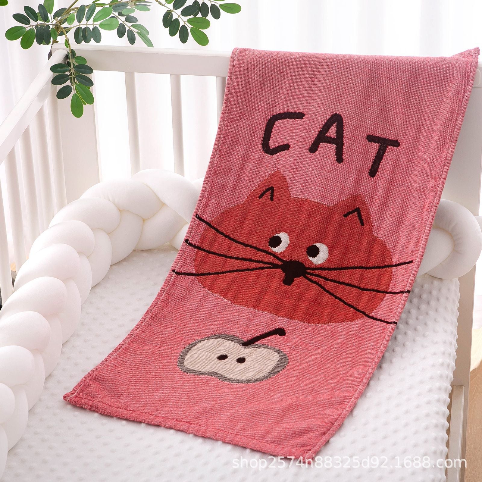 Linge de coton Serviette de coton lavée Pure Cotton Gauze