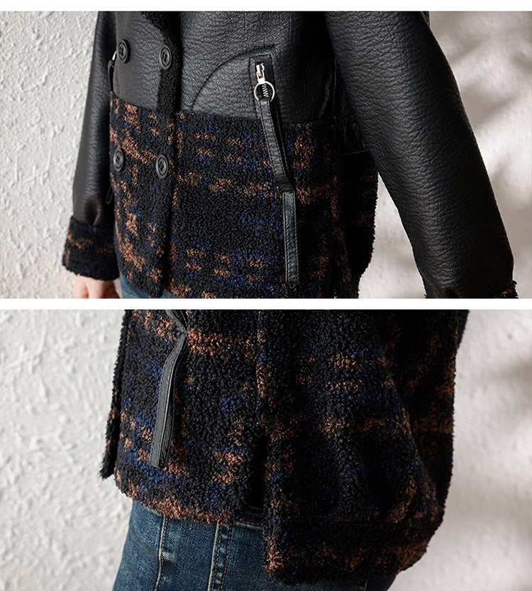 Manteau de fourrure d'hiver perdre plus de taille veste pour les femmes