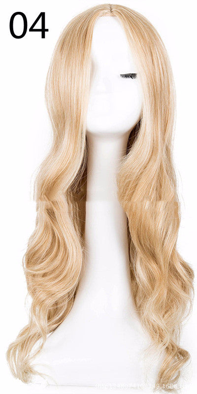 Fashion Big Wave Perruque de fibre chimique
