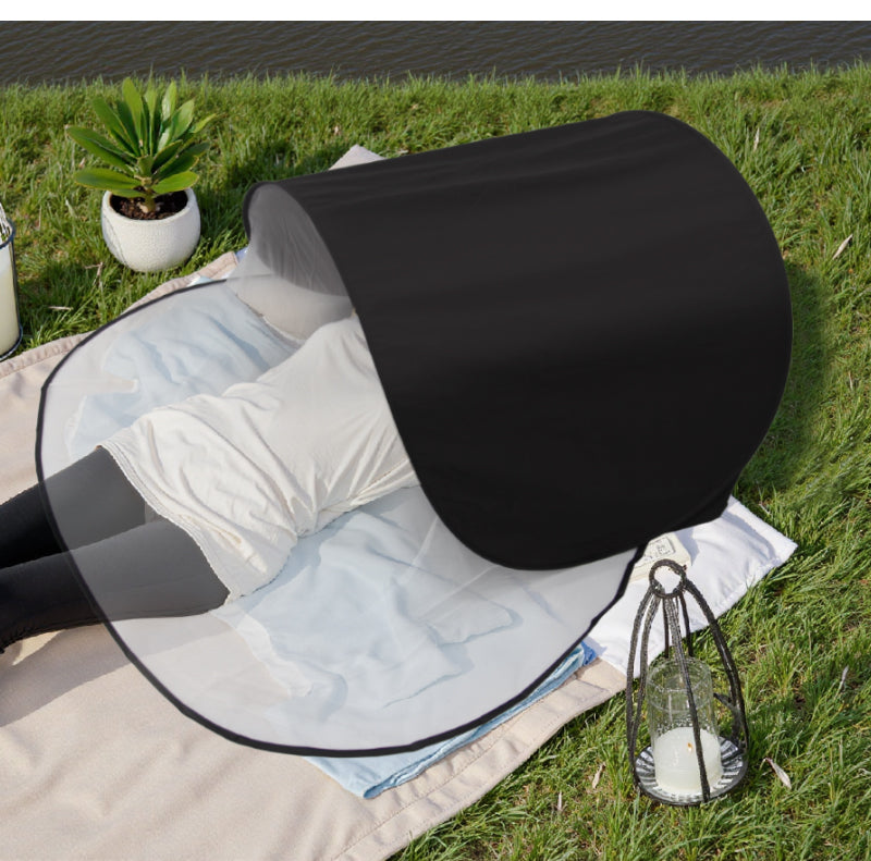 Tête Mosquito Net Blackout Sleep Eye Shade Tente Portable Anti Mosquito Light Blocking Head