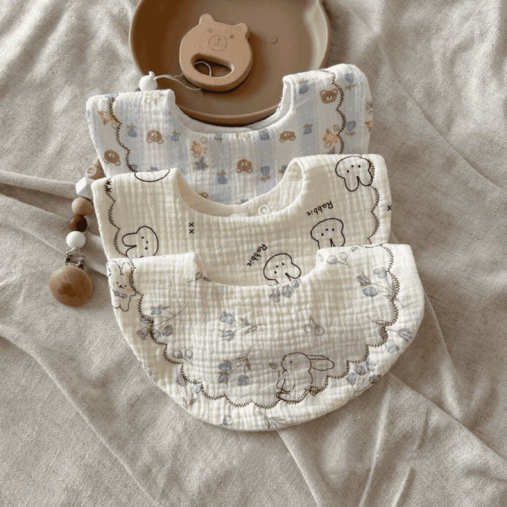 Bébé nouveau-né pour garçons et filles Absorbent fait de coton pur à six couches