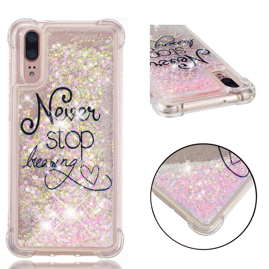 Coque souple transparente pour paillettes et TPU