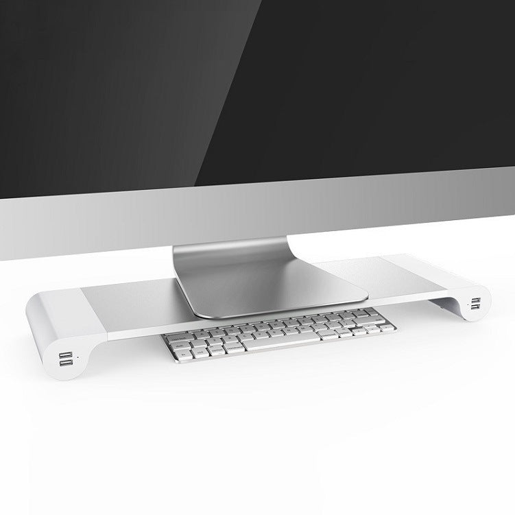 Base aluminum alloy bracket of a notebook computer