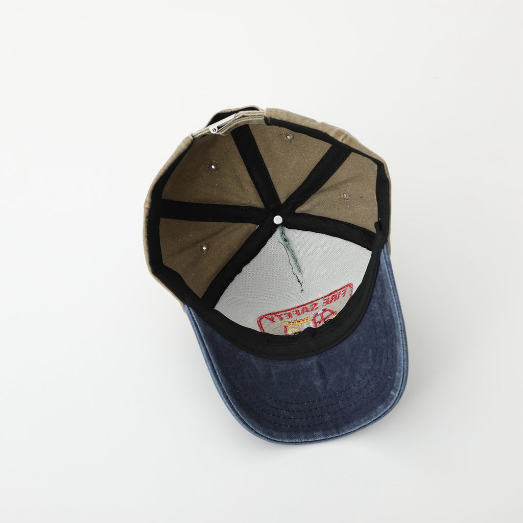 Couleur de match Dinosaur Brodery Laver worn Out Do Old rétro casual Cap de baseball pour enfants