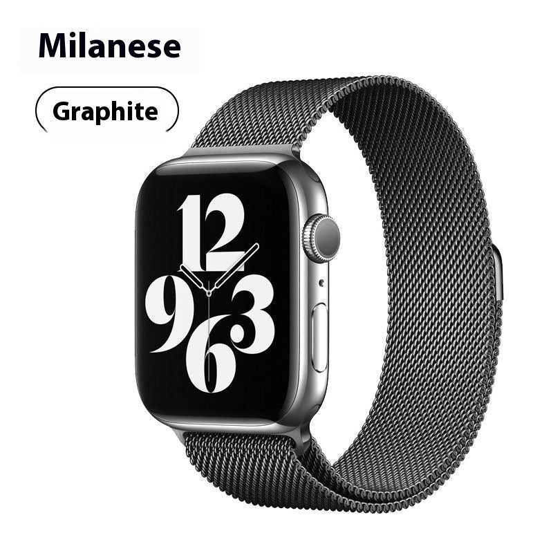 Milanis Bracelet magnétique acier inoxydable métal