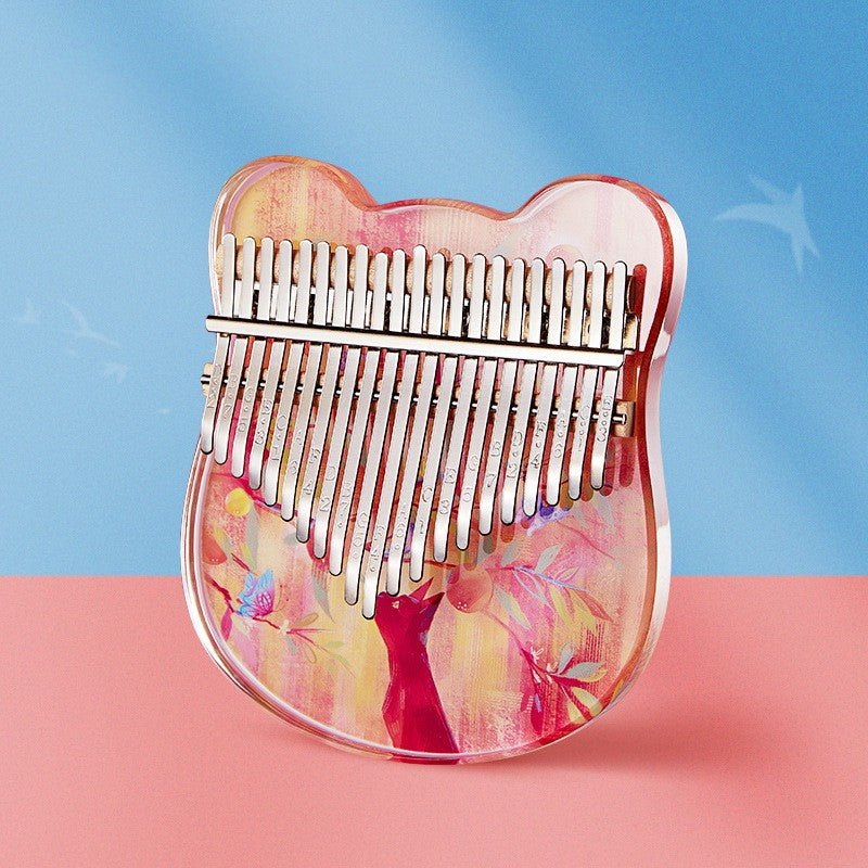 Pouce Harp Kalimba Kalimba Son acrylique cristal clair