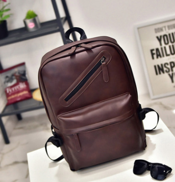 Sac à bandoulière homme PU sac à bandoulière sac étudiant ordinateur hommes sac marée