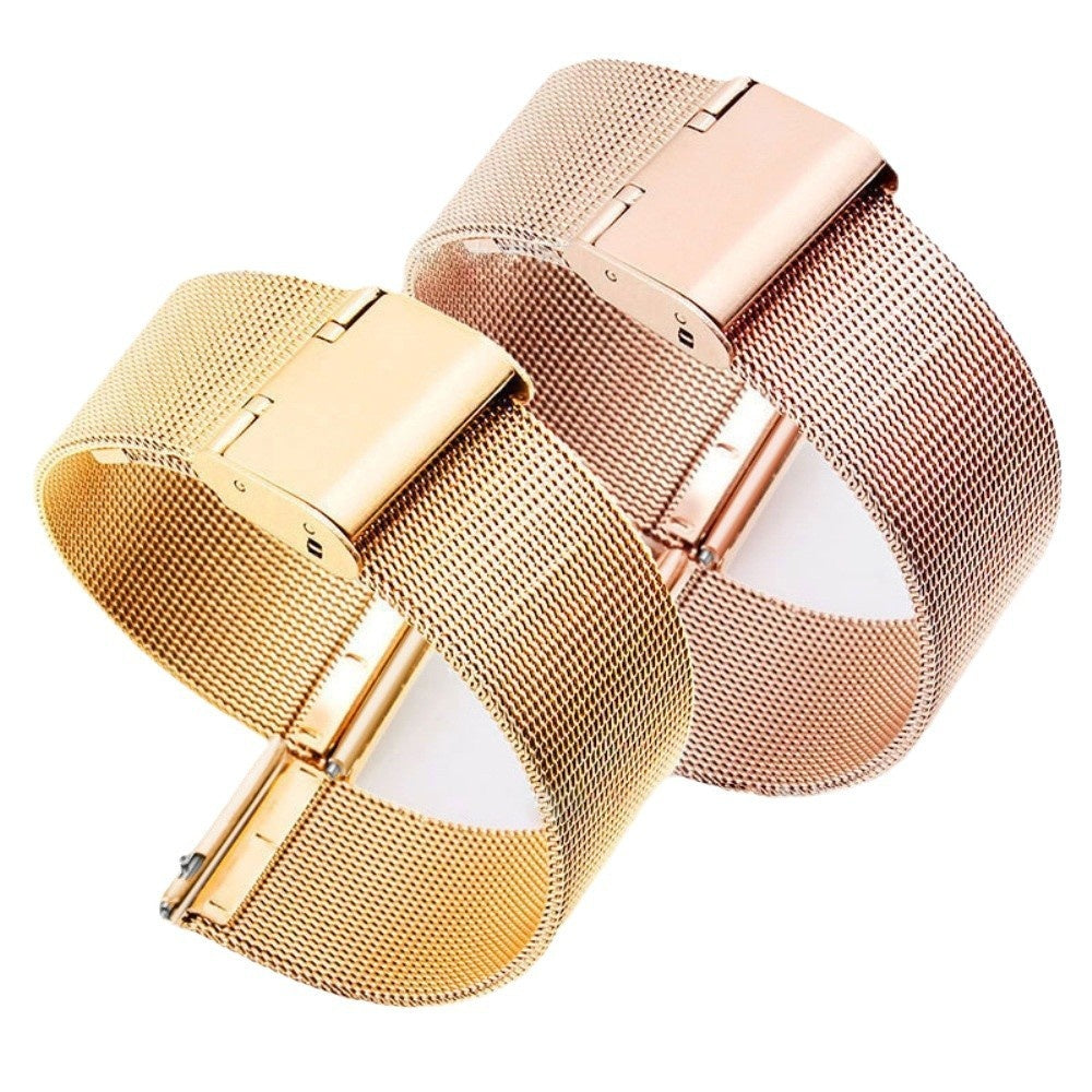 Bracelet Milani en soie tissé en acier inoxydable