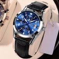 Entièrement automatique Quartz Lumineux Imperméable Digital montre homme à six mains