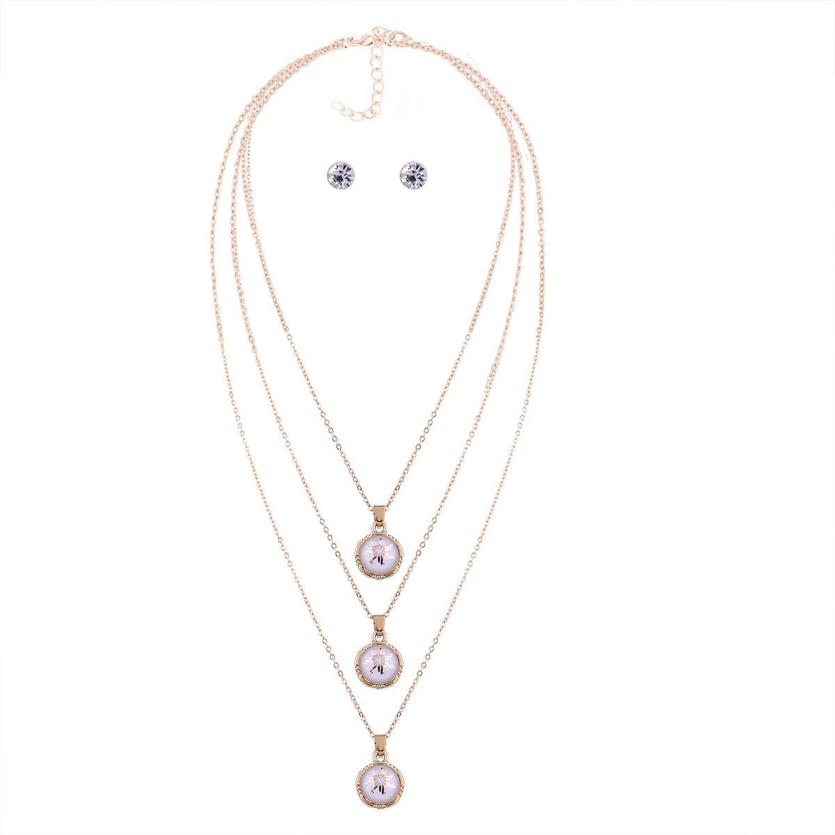 Pendentif de géométrie en alliage multicouche