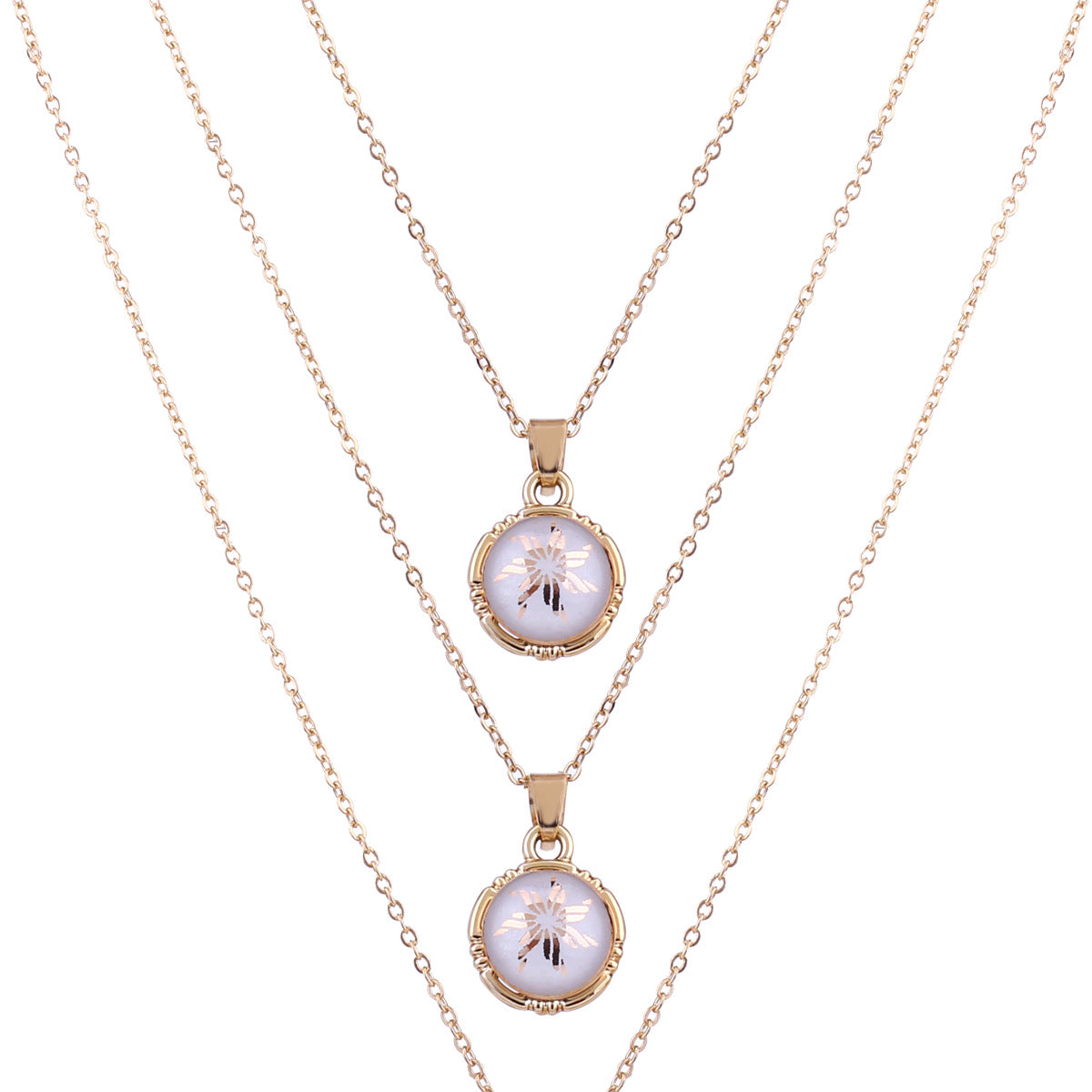 Pendentif de géométrie en alliage multicouche