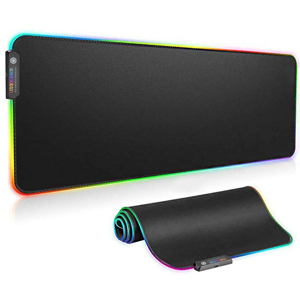 Led super grand tapis de souris brillant