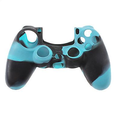 Camouflage Silicone Protection antidérapante Cas de peau Green Style Joystick Case pour PS4 Contr