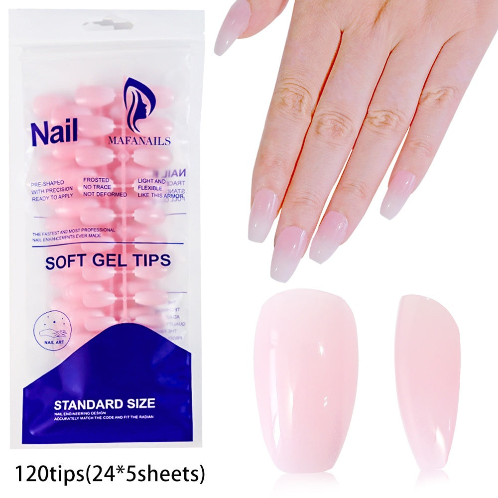 Sac de 120 pièces de conseils amovibles pour les ongles