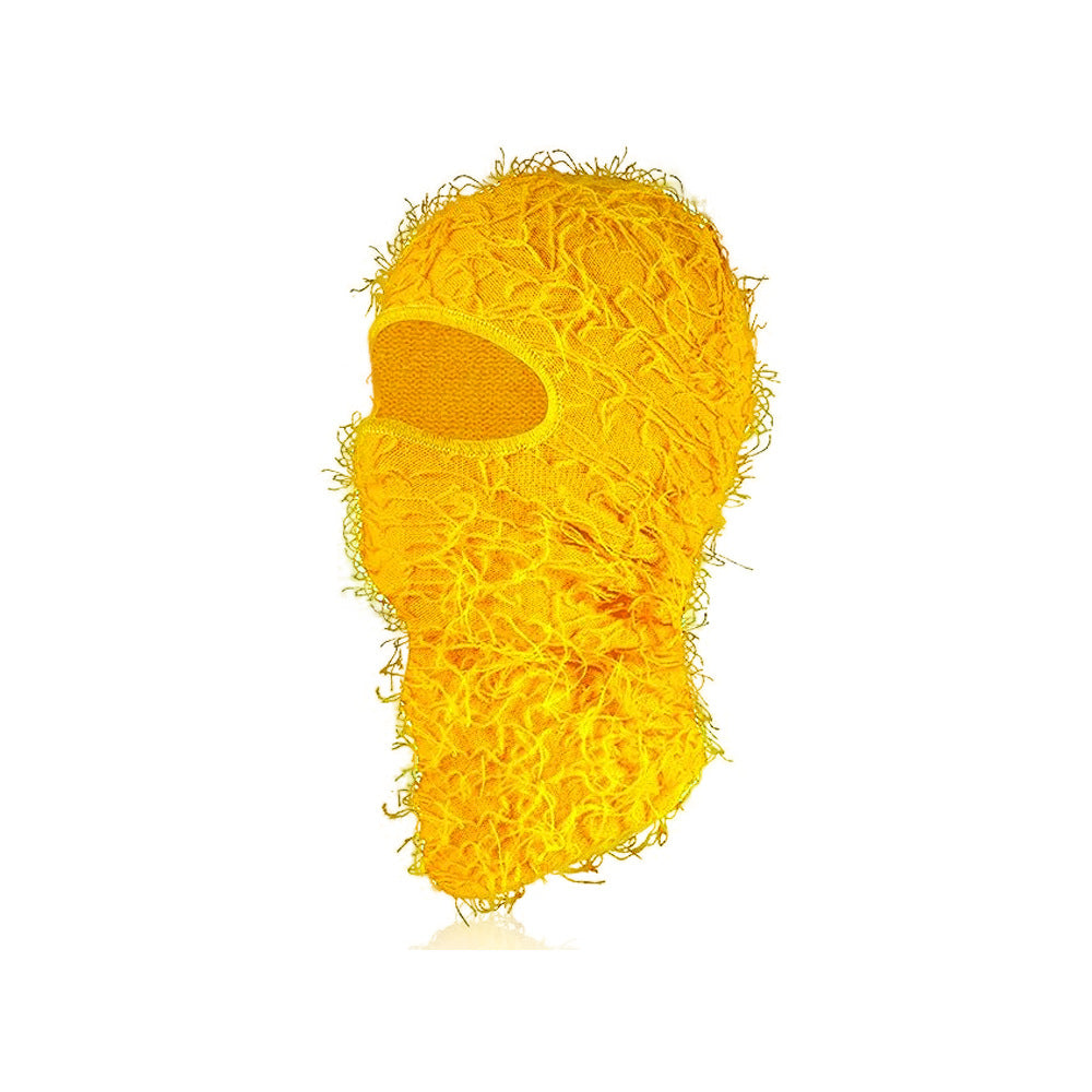 Masque de visage chaud tricoté européen et américain