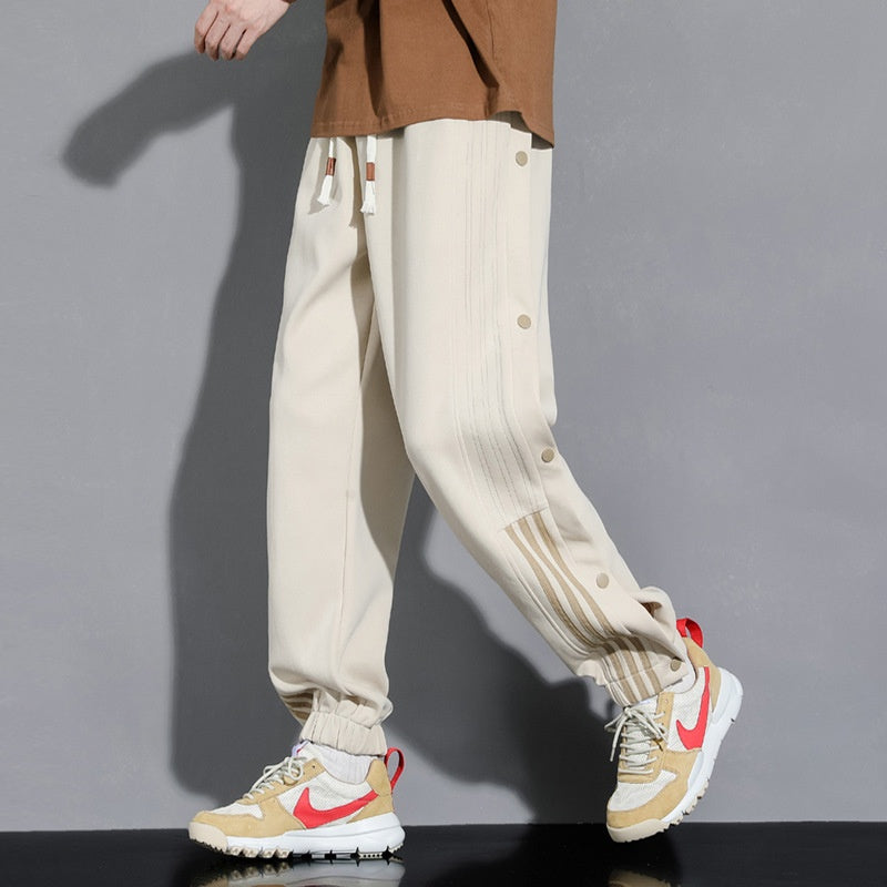 Pantalons de sport à la cheville, à la mode et à l'automne pour hommes