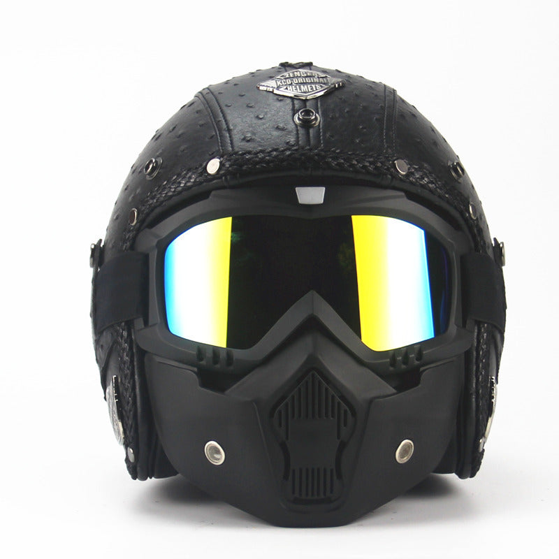 Handmade quatre saisons caractéristique rétro casque Halley