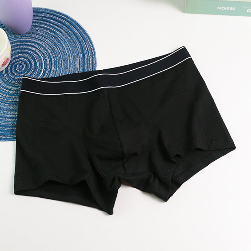 Sous-vêtements pour hommes Boxer en coton purifié doux et respirant