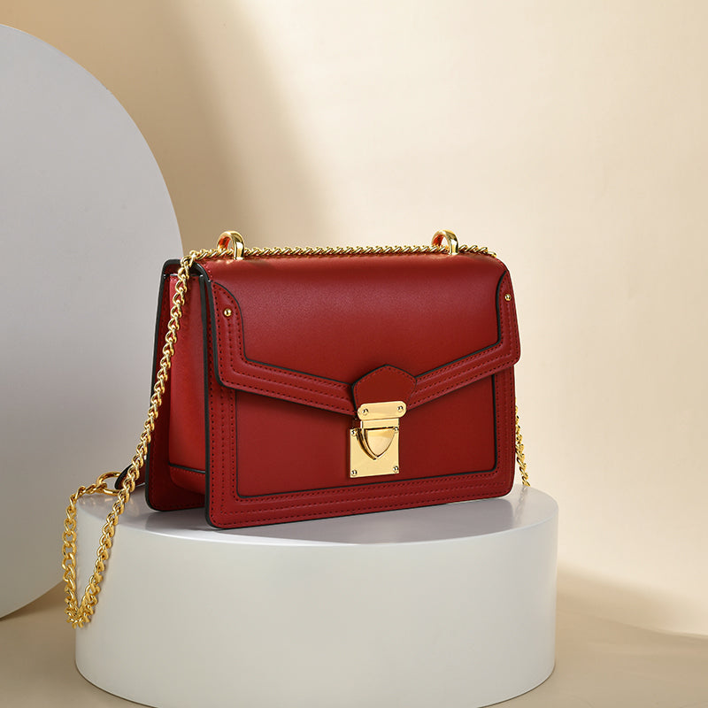 Sac à main Retro Chic pour femmes Louis Schwab Sac à bandoulière simple Sac à croix Stylish & Elegan