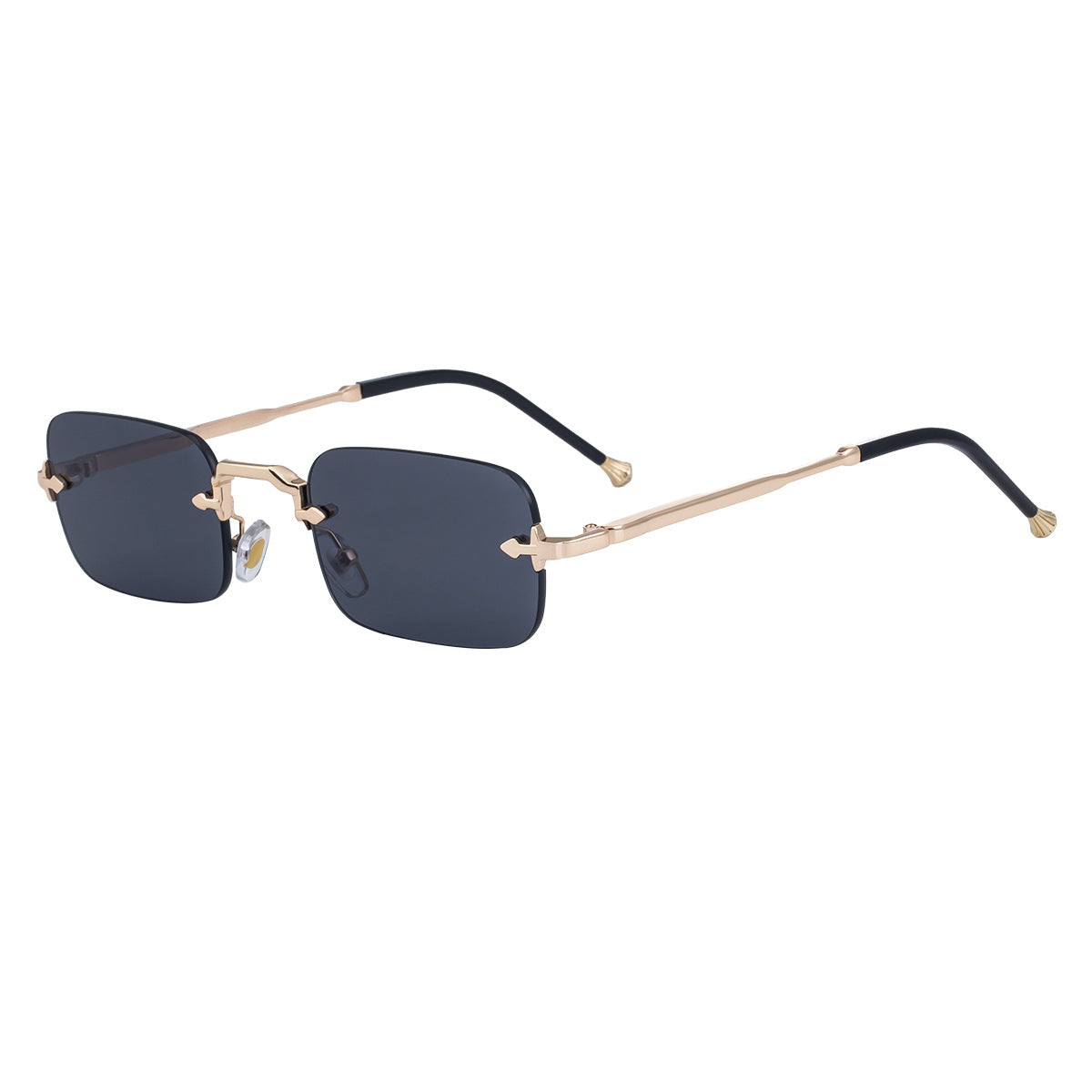 Lunettes de soleil Temple sans cadre pour hommes et femmes
