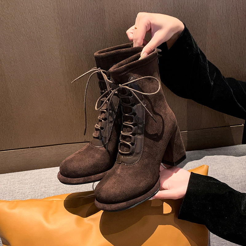 Women's High Heel Ankle Boots