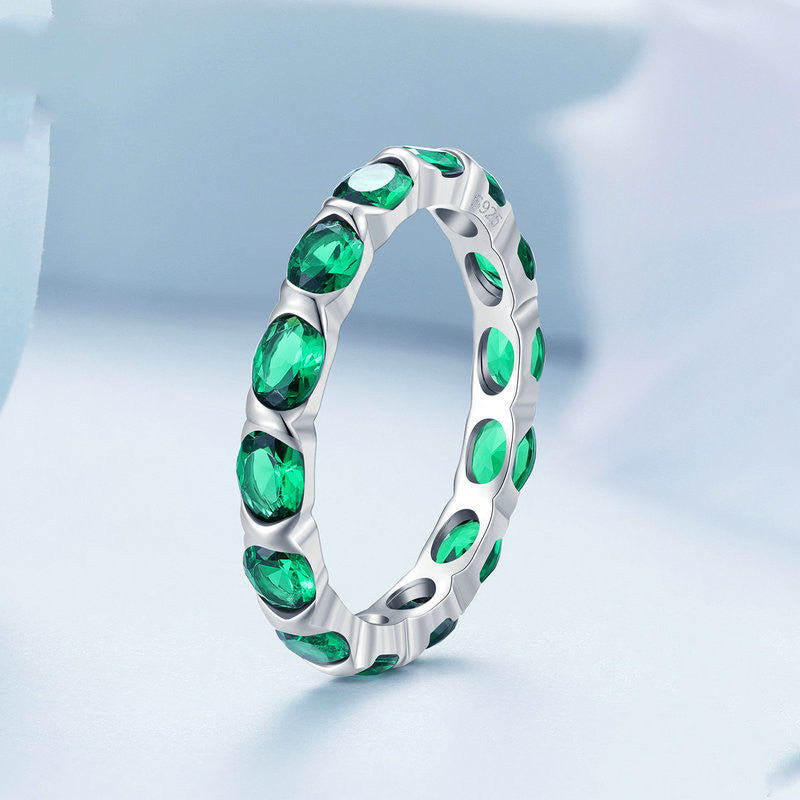 Anneau de mode en argent sterling pour dames