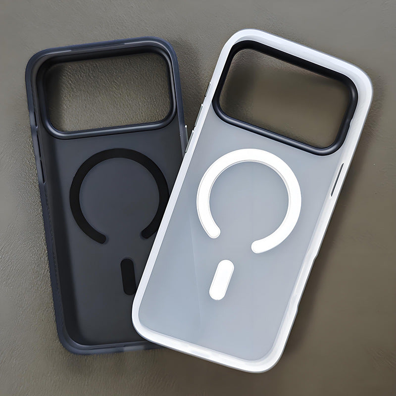 Applicable à 17promax boîtier de téléphone magnétique simple peau sens résistant à la chute Cov
