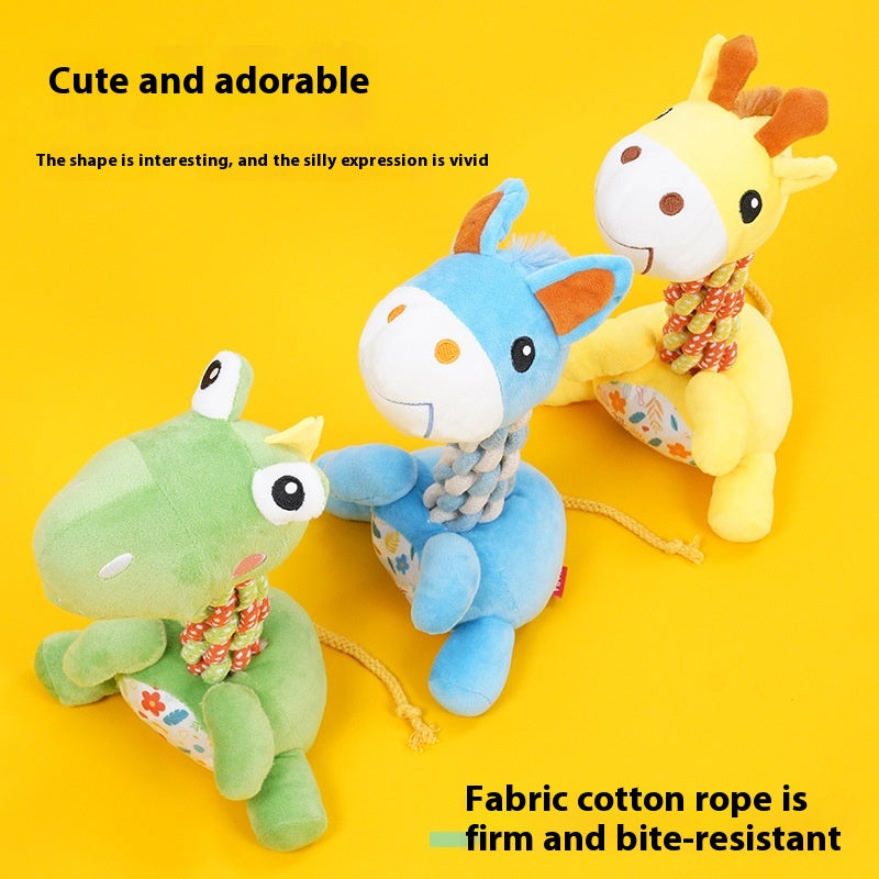 Bends et jouets en peluche anti-agglomérés pour chiens