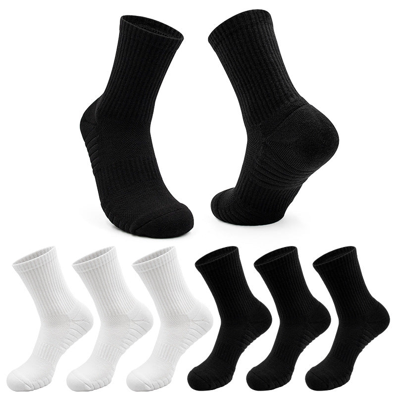 Chaussettes de basketball en coton peigné Amazon