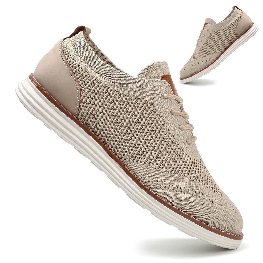 Chaussures casuales Flyknit hommes de taille plus