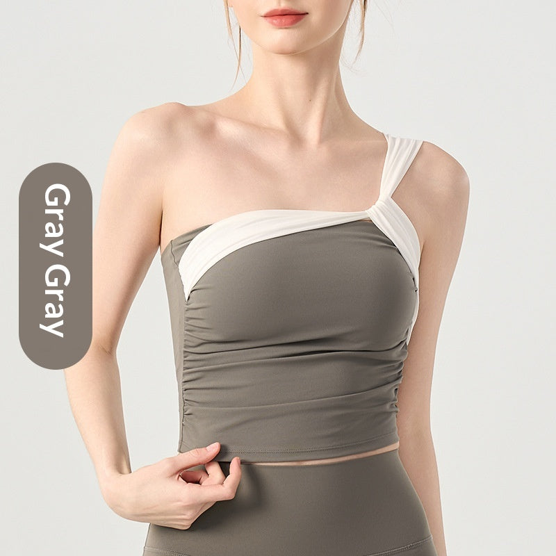 Veste de yoga pour les femmes avec des coupes fixes