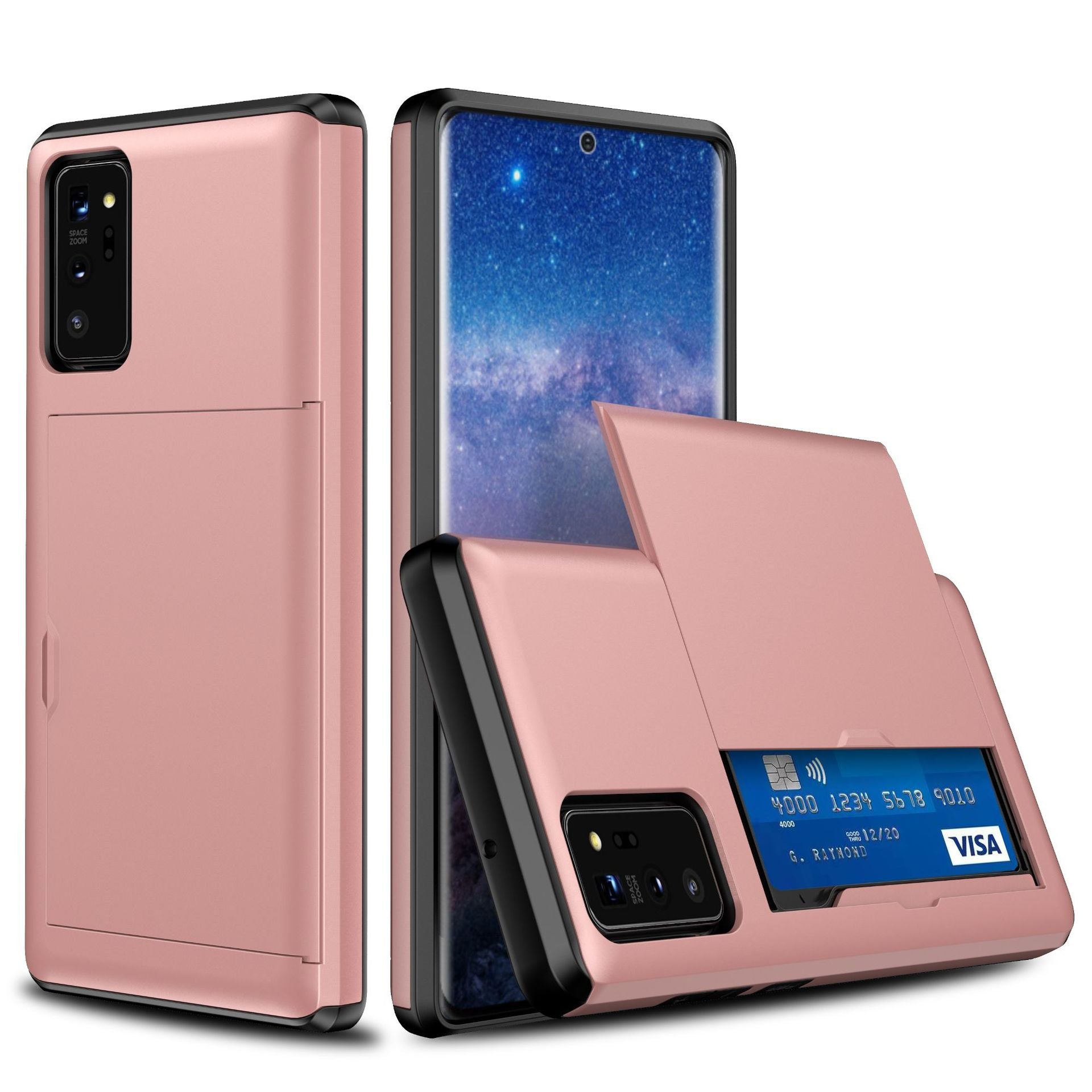 Boîte de téléphone à carte coulissante