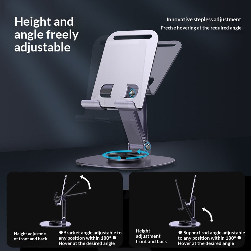 Foldable Aluminum Alloy Desktop Phone Holder