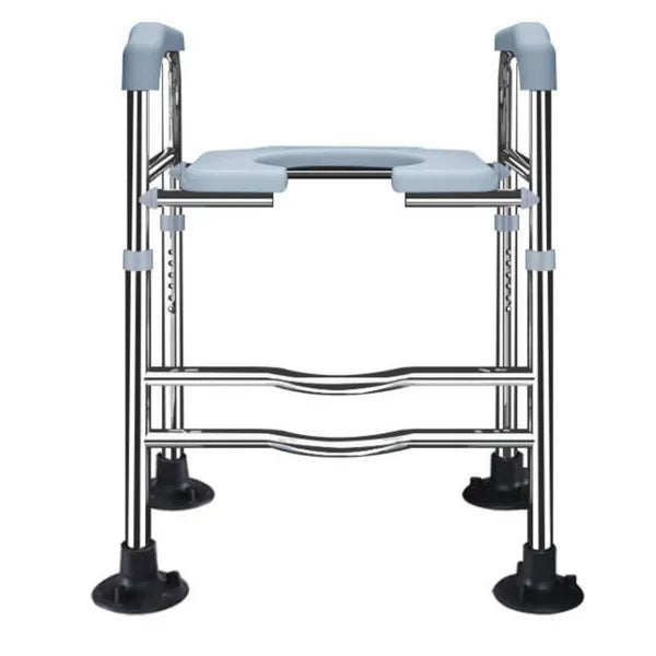 Aide permanente pliable aux toilettes