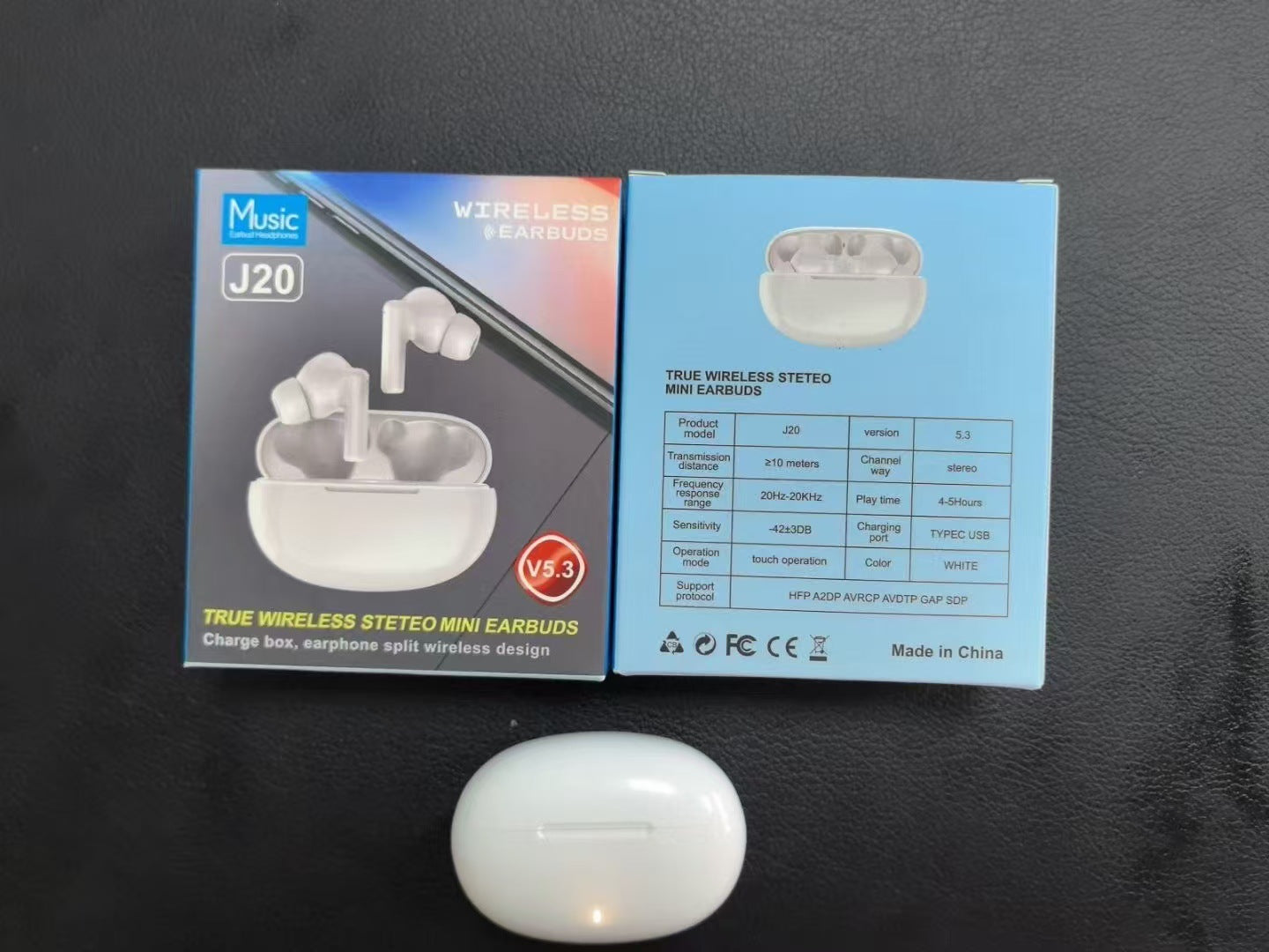 Mini écouteurs sans fil pour le bruit Faible consommation d'énergie Longue durée de vie de la batterie