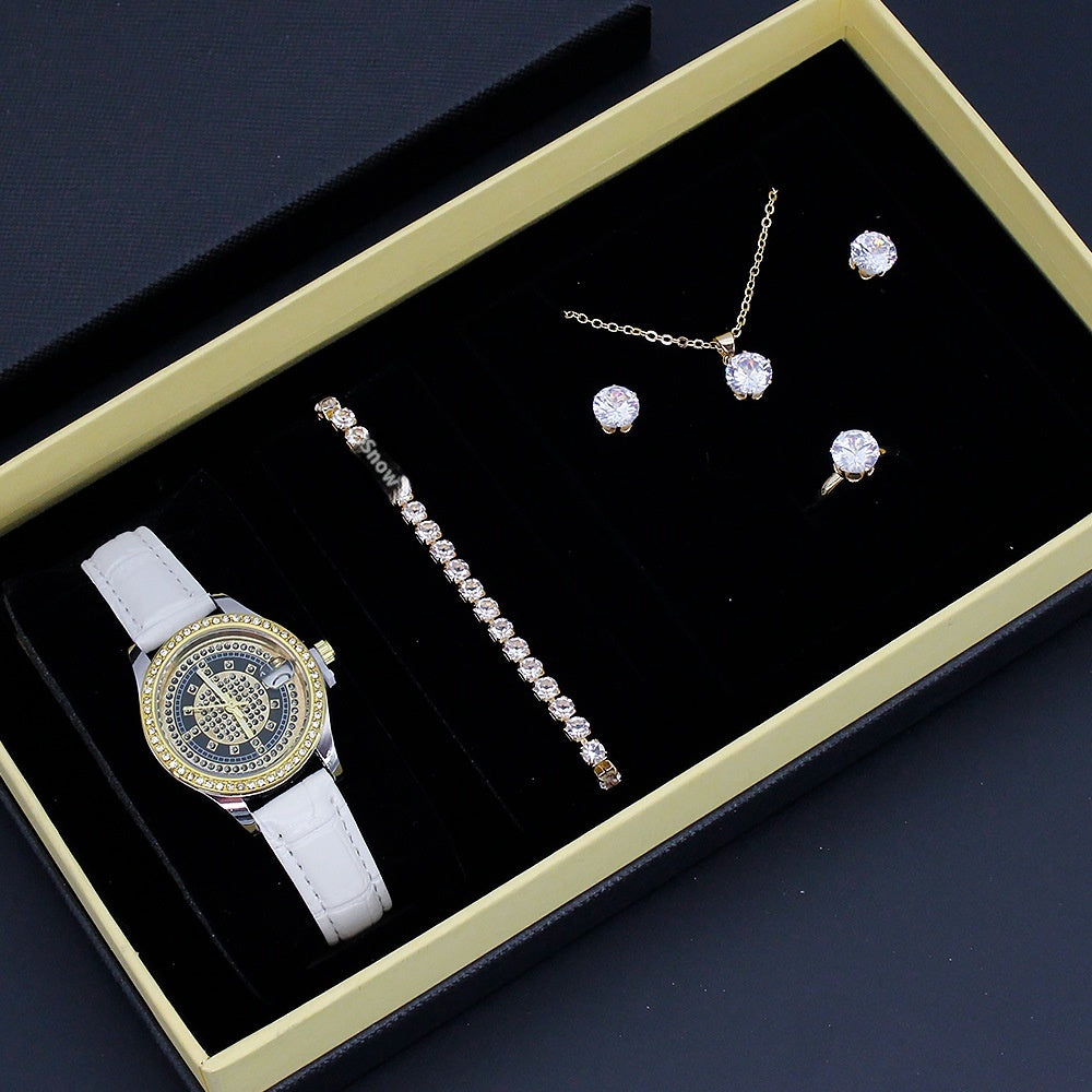 Ladies Montre belle montre de la Saint-Valentin bijoux costume avec décoration