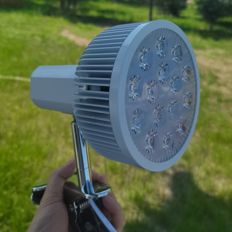 Lampe de remplissage LED jaune avec lumière bleue