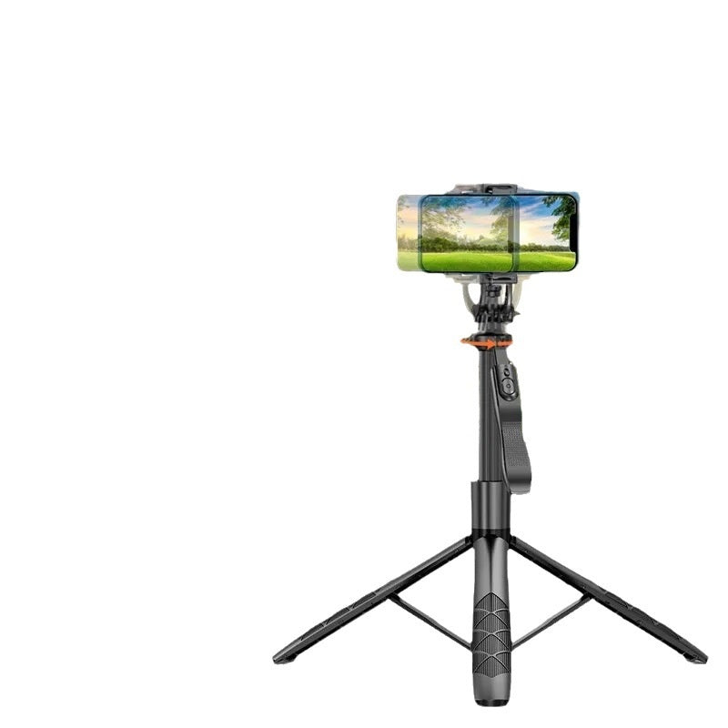 Selfie Stick Double Fill Light Bluetooth-compatible Stabilisateur à main Sol télescopique R