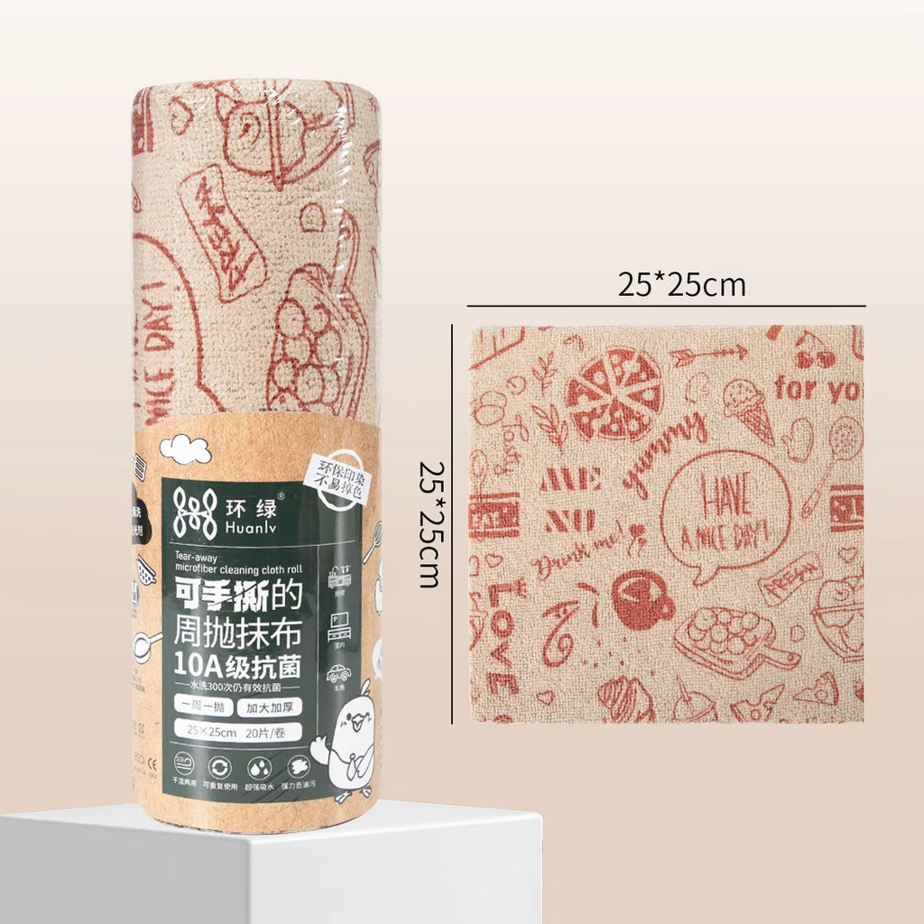 10A Wipes antibactériennes imprimées multifonctionnelles
