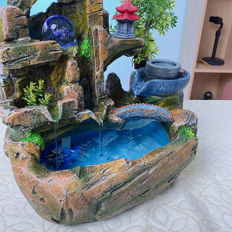 Décoration de bureau réservoir de poisson ornements créatifs