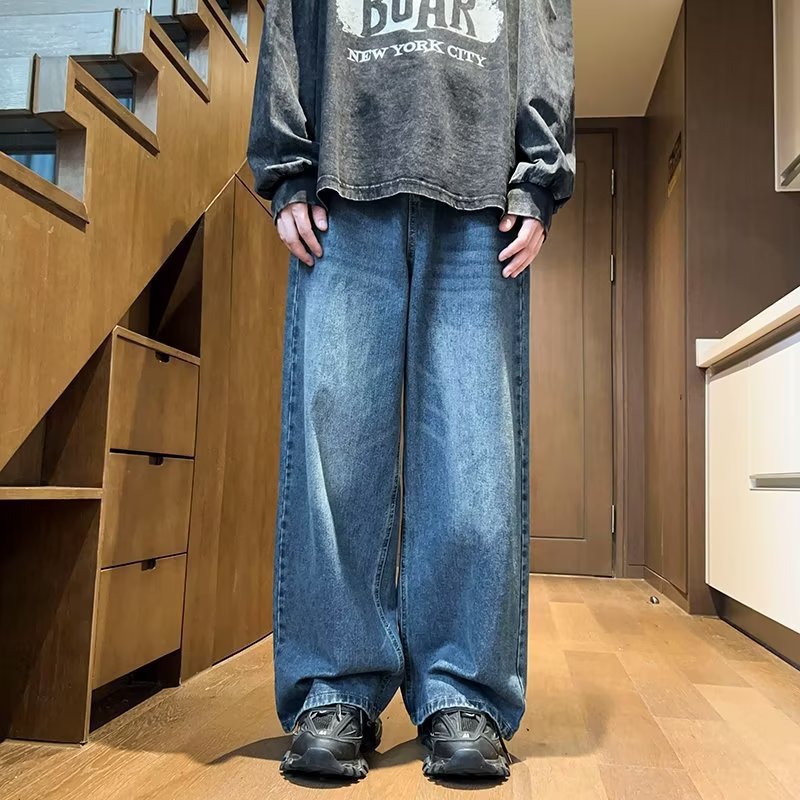 Jeans vintage haut de gamme dérangés