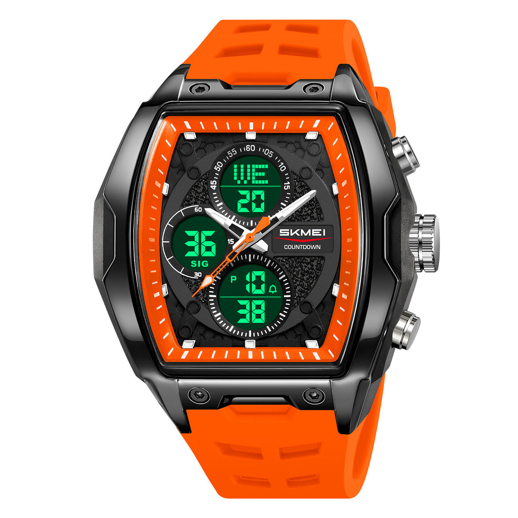 Shishi Mei Montre numérique multicolore de sport