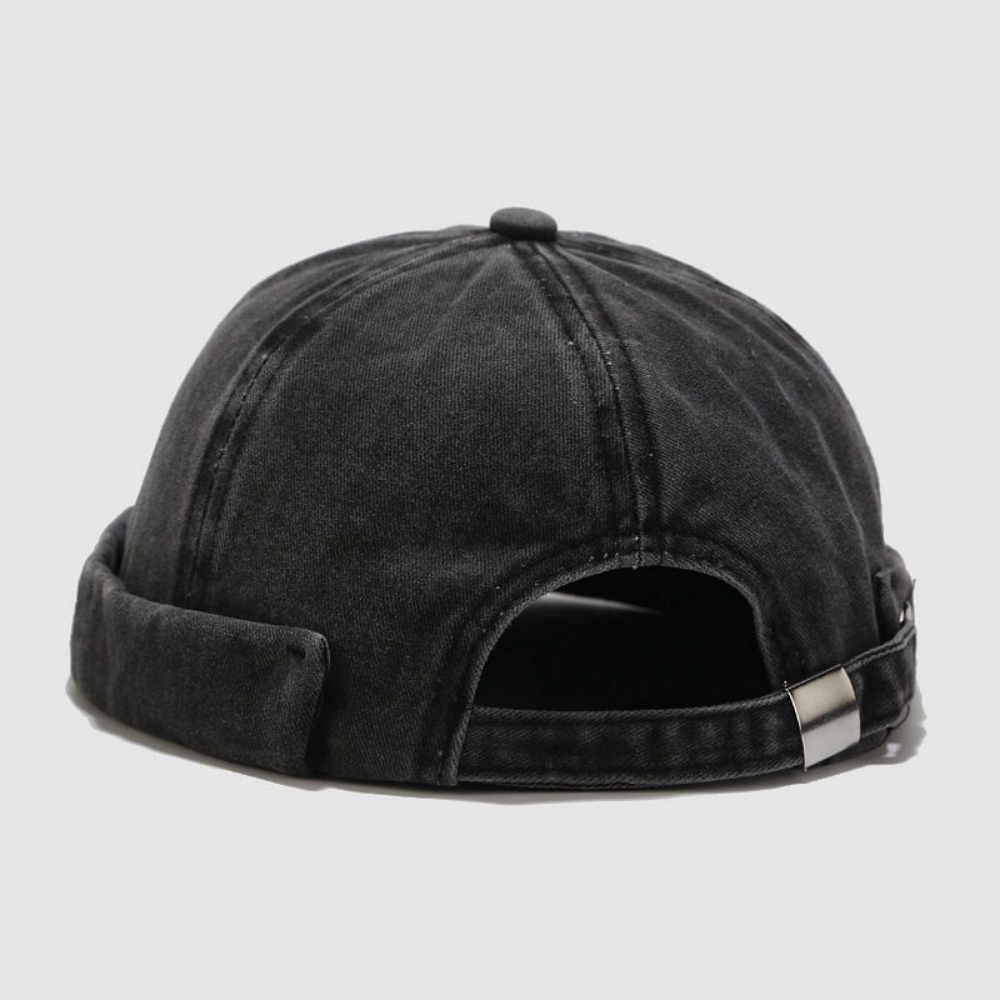 L'été pour hommes et pour femmes Solide-couleur bleu clair Détresse Simple Style Casual Hôte Ha