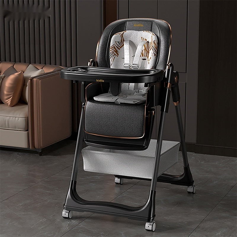 Bébé Manger Multifonctionnel Table à manger et chaise pour enfants pliables Portable